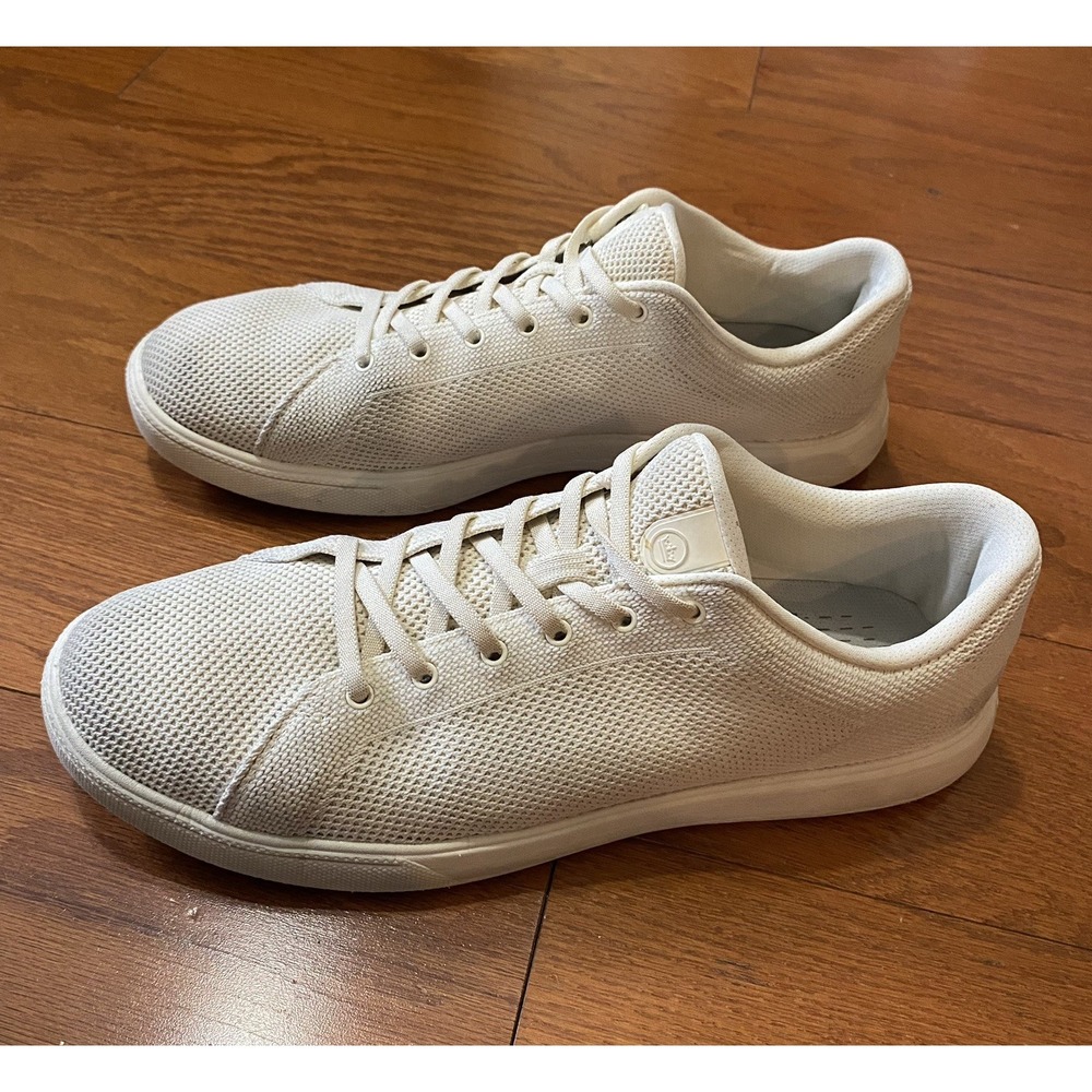 Peter Millar Men's Drift V2 Sneaker Ivory MS24EF15 Size 11 $198